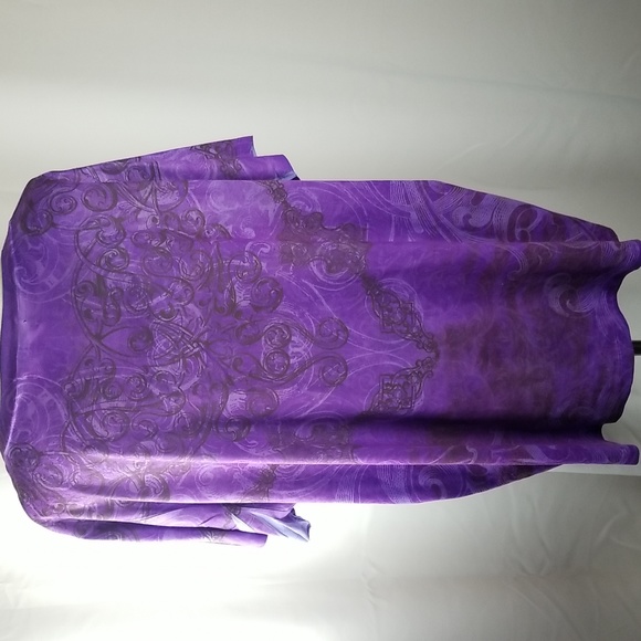 Appropriate Behavior purple top size 3X - Picture 2 of 3